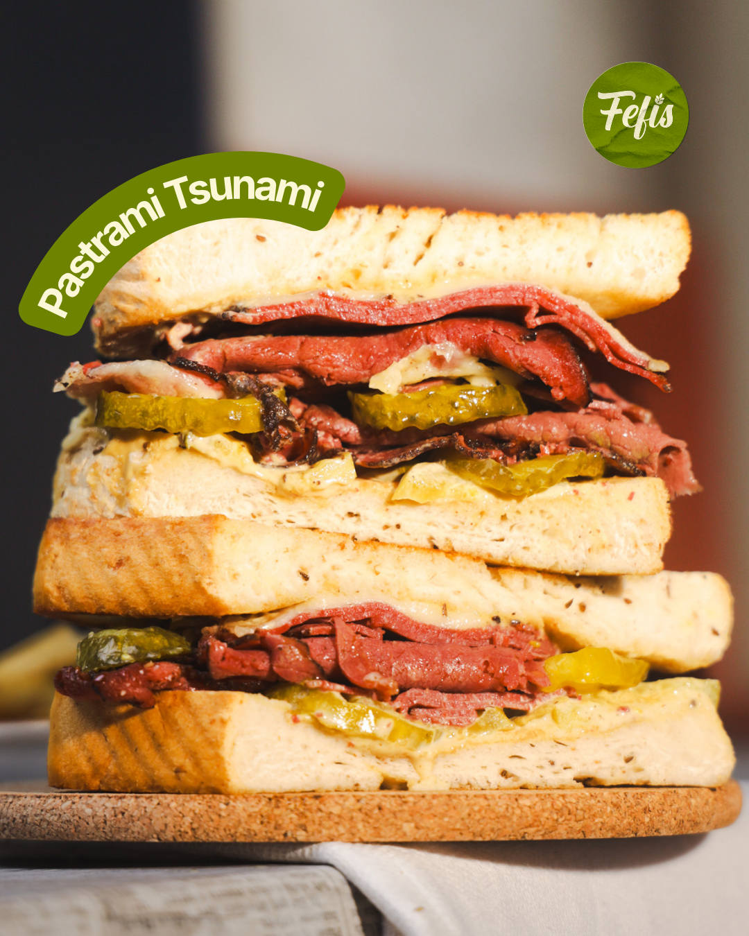 Gourmet sandwiches at Fefis